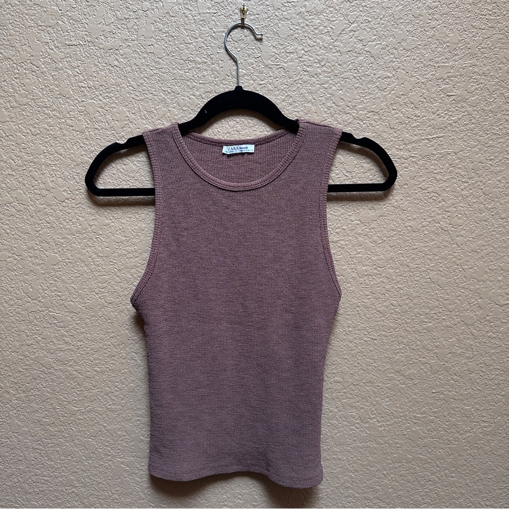 Zara Sleeveless Knit Top Trafaluc